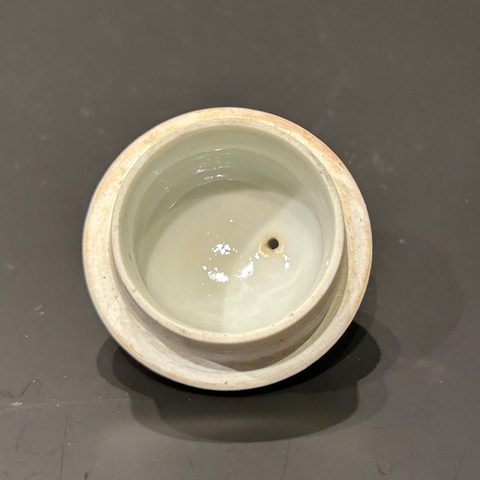 古玩陶瓷粉彩無雙譜人物茶壺真品鑒賞圖