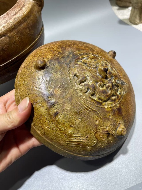 古玩陶瓷漢· 蟠螭鳳紋鼎拍賣,當(dāng)前價格4500元