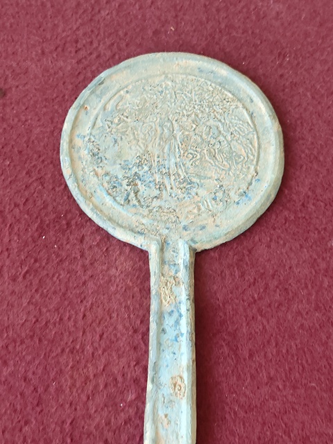 古玩銅器銅鏡真品鑒賞圖