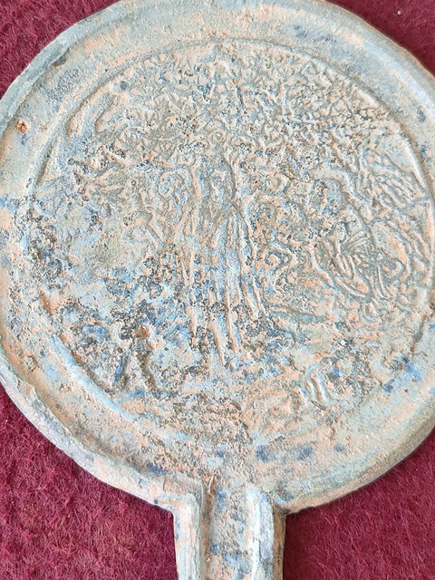 古玩銅器銅鏡真品鑒賞圖