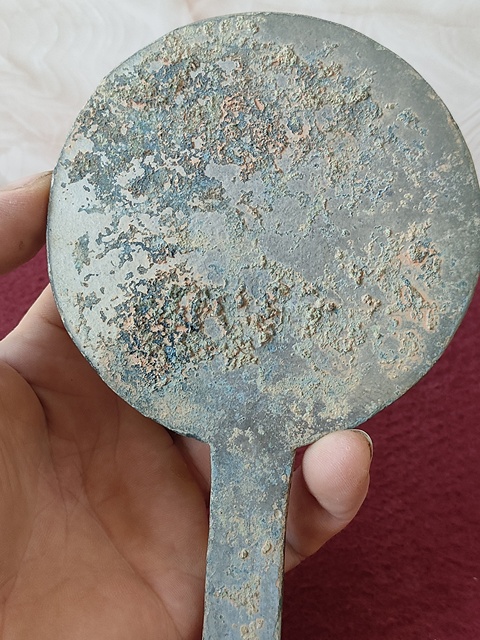 古玩銅器銅鏡真品鑒賞圖
