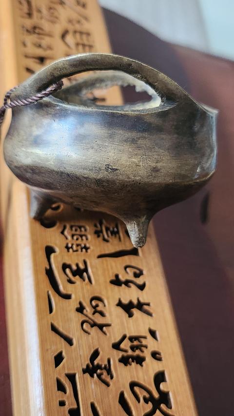 古玩銅器銅爐真品鑒賞圖
