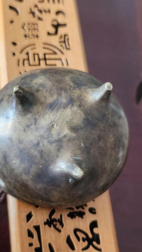 古玩銅器銅爐真品鑒賞圖