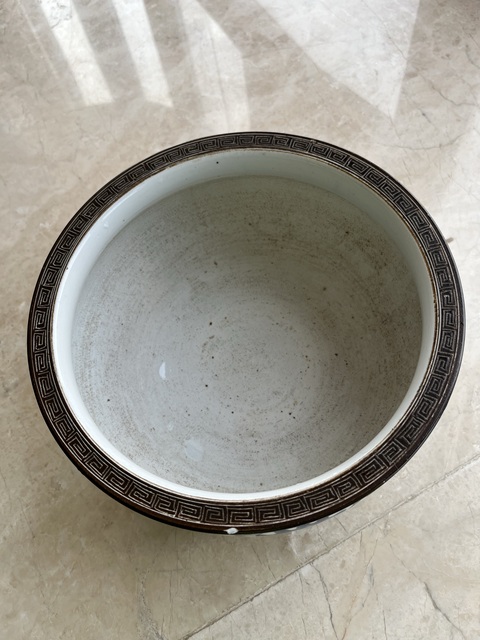 古玩陶瓷青花釉里紅爐真品鑒賞圖