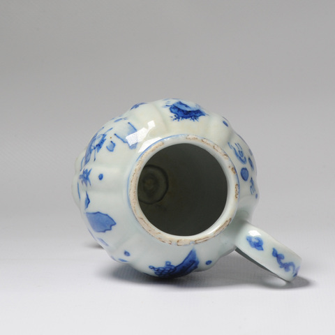 古玩陶瓷人物紋青花罐真品鑒賞圖