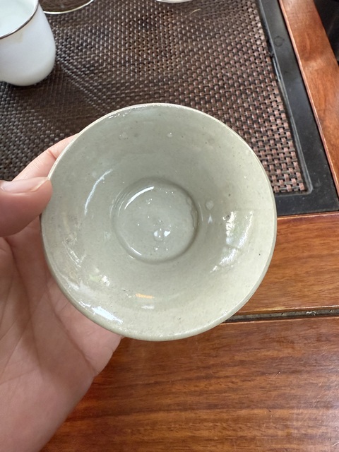 古玩陶瓷馬蹄杯真品鑒賞圖