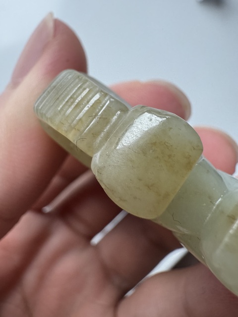 古玩玉器和田玉象真品鑒賞圖