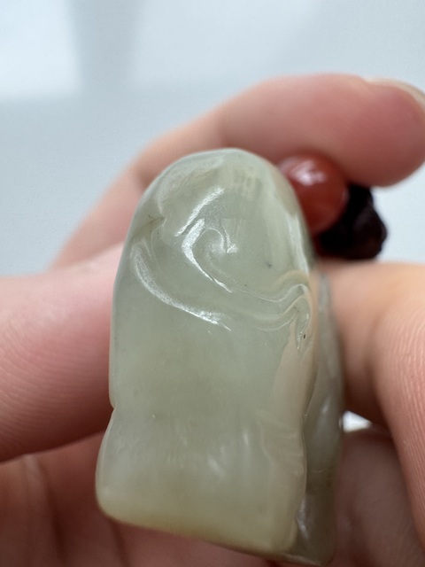 古玩玉器和田玉象真品鑒賞圖