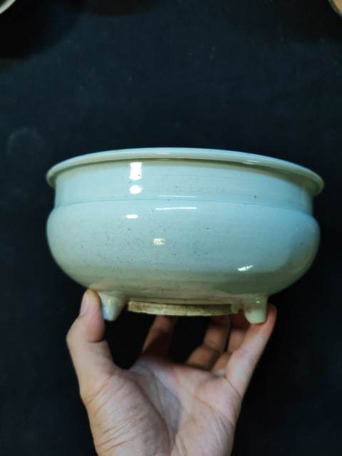 古玩陶瓷明代香爐真品鑒賞圖
