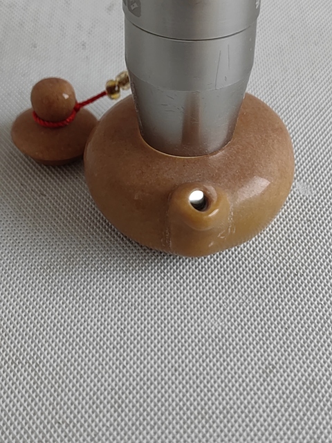 古玩玉器金絲玉壺拍賣,當前價格198元