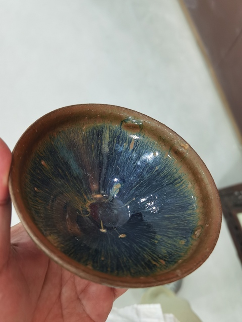 古玩陶瓷茶盞真品鑒賞圖