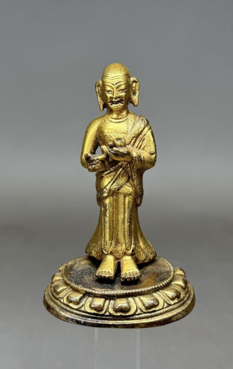 古玩銅器造像真品鑒賞圖