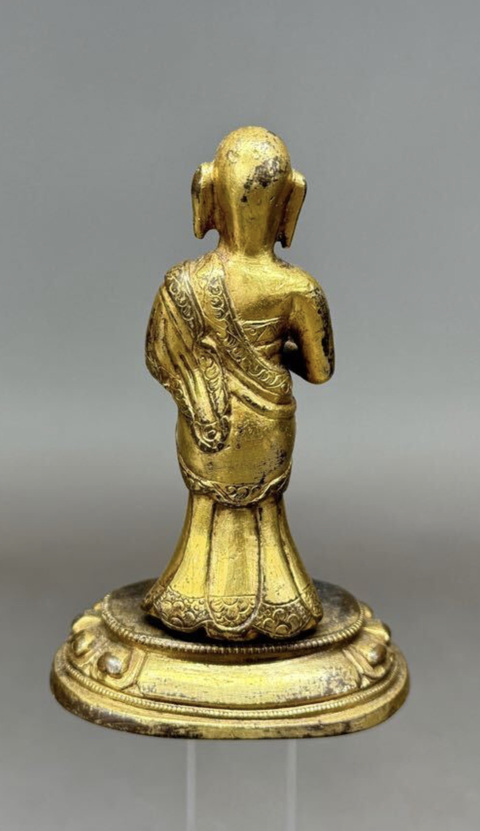 古玩銅器造像真品鑒賞圖