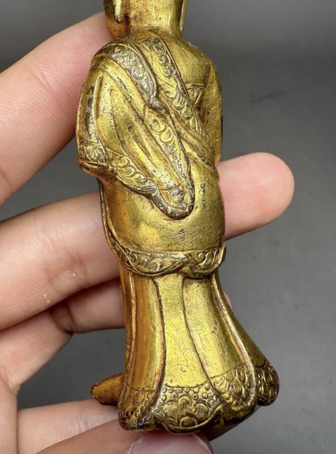 古玩銅器造像真品鑒賞圖