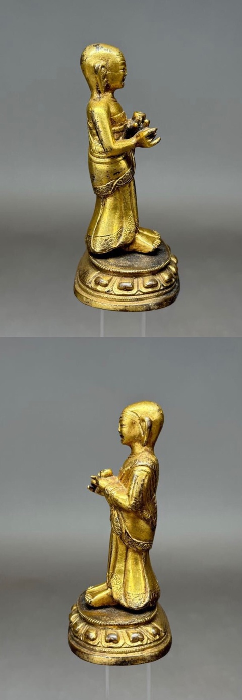 古玩銅器造像真品鑒賞圖