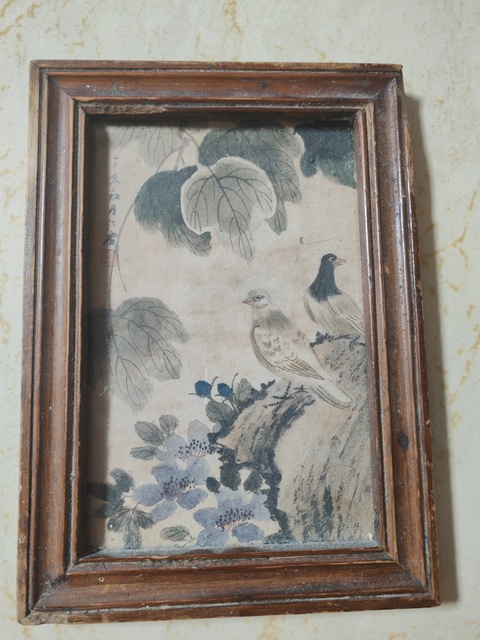 古玩字畫花鳥真品鑒賞圖