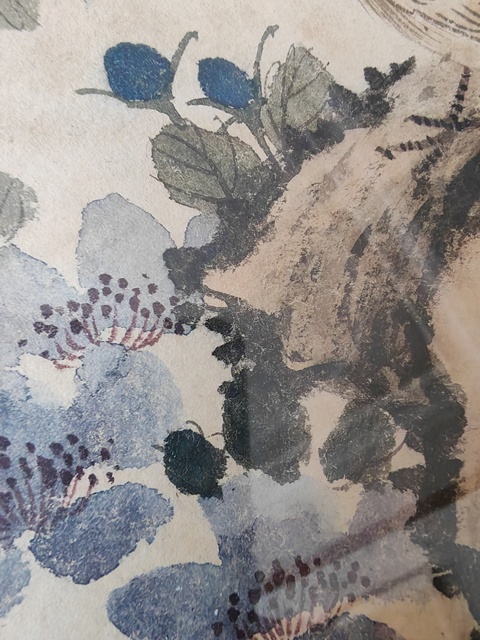 古玩字畫花鳥真品鑒賞圖