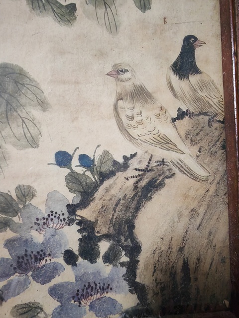 古玩字畫花鳥真品鑒賞圖