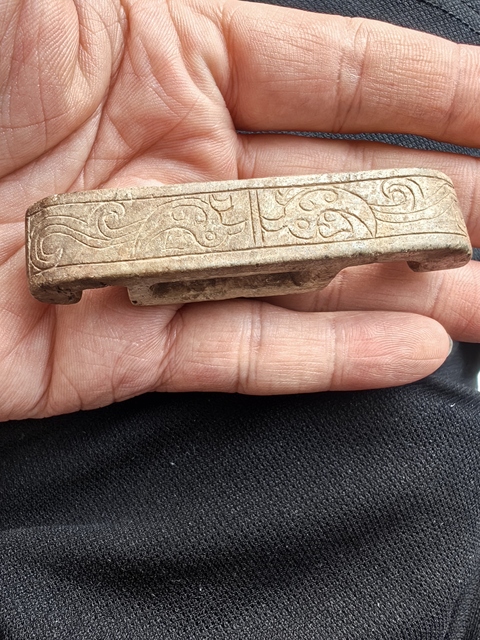 古玩玉器仿古玉劍璏真品鑒賞圖