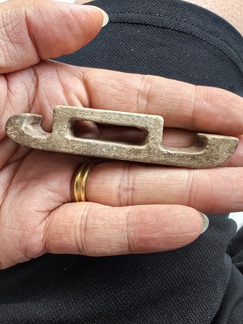 古玩玉器仿古玉劍璏真品鑒賞圖