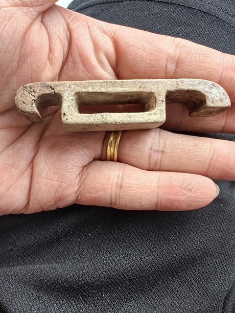古玩玉器仿古玉劍璏真品鑒賞圖