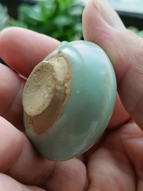 古玩陶瓷館藏級珍品南宋精品龍泉青瓷鳥食罐拍賣，當前價格2980元