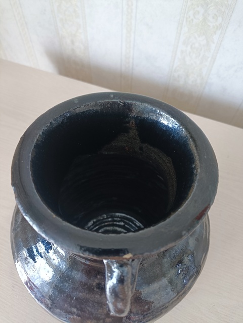 古玩陶瓷黑釉雙系罐真品鑒賞圖