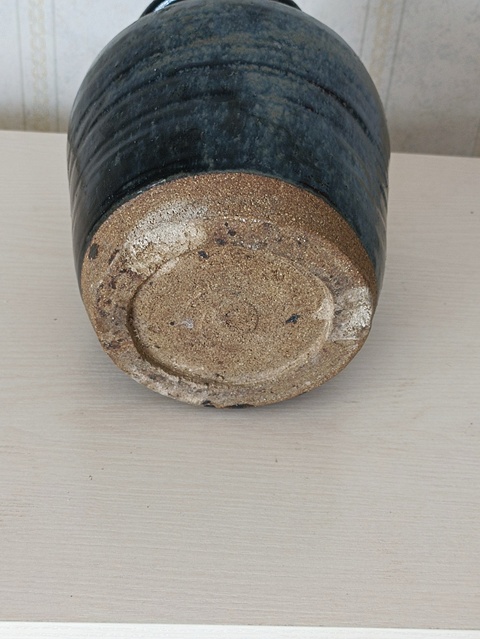 古玩陶瓷黑釉雙系罐真品鑒賞圖