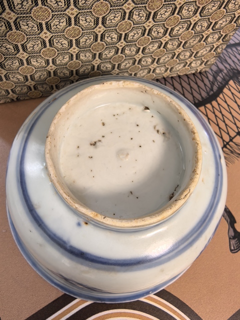 古玩陶瓷明成化青花花卉紋碗拍賣,當前價格15980元