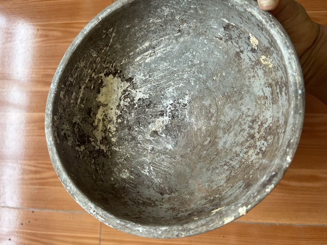 古玩陶瓷漢代彩繪陶盒真品鑒賞圖