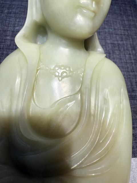 古玩玉器清代黃玉雕件真品鑒賞圖