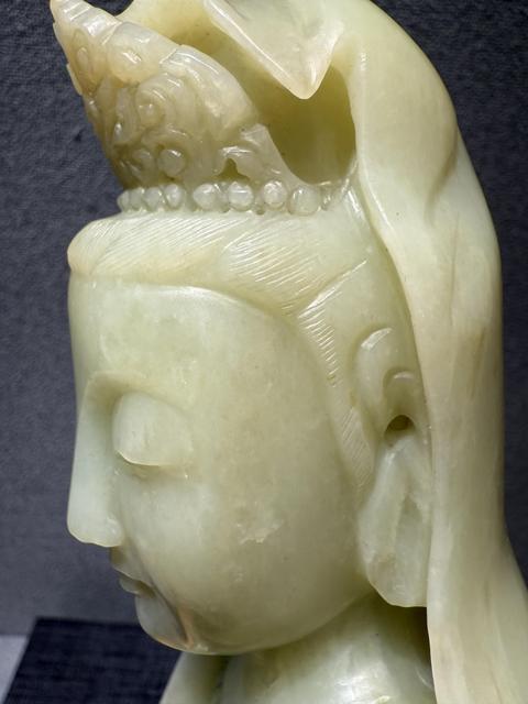 古玩玉器清代黃玉雕件真品鑒賞圖