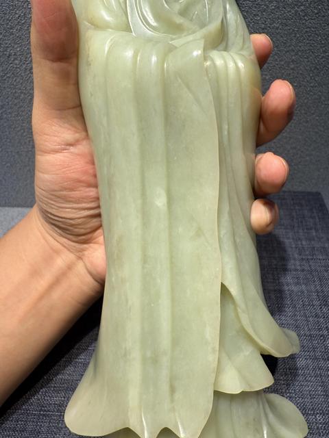 古玩玉器清代黃玉雕件真品鑒賞圖