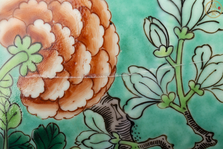 古玩陶瓷粉彩缸真品鑒賞圖