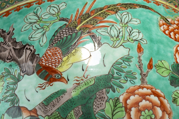 古玩陶瓷粉彩缸真品鑒賞圖
