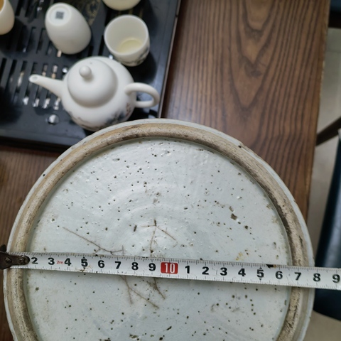古玩陶瓷鳳穿牡丹紋青花將軍罐真品鑒賞圖