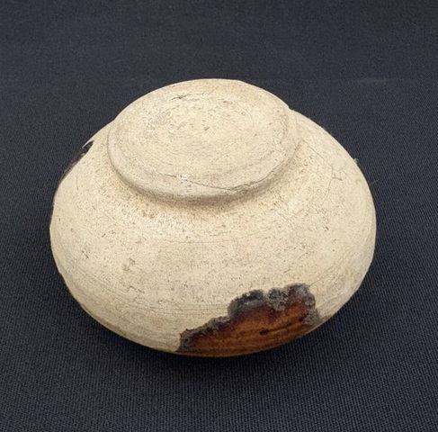 古玩陶瓷三彩水盂真品鑒賞圖