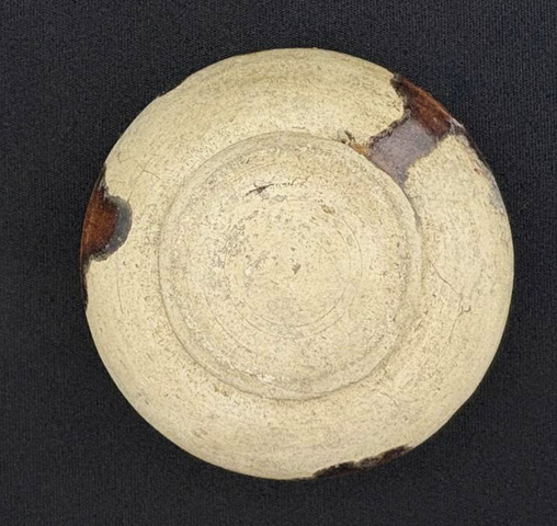 古玩陶瓷三彩水盂真品鑒賞圖