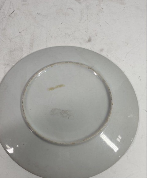 古玩陶瓷人物紋盤真品鑒賞圖