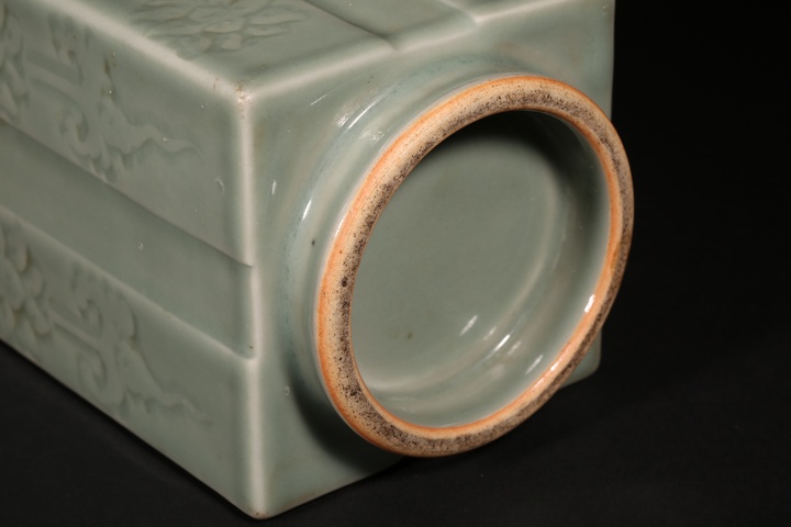 古玩陶瓷琮式瓶真品鑒賞圖