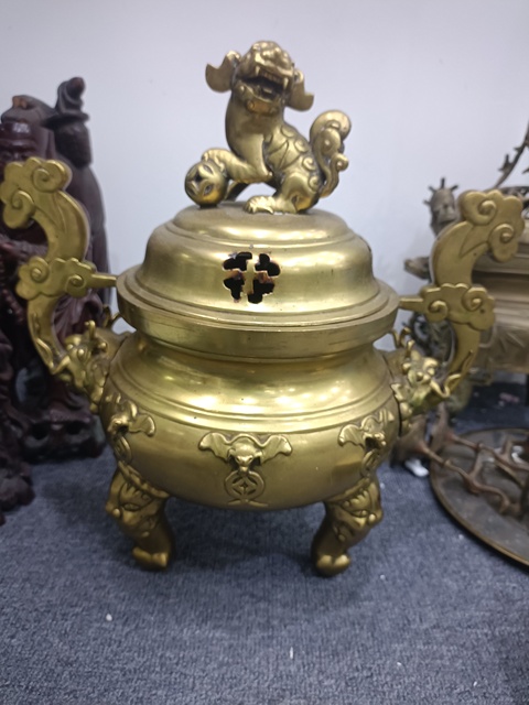 古玩銅器熏爐真品鑒賞圖