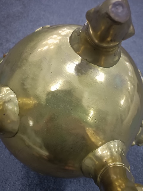 古玩銅器熏爐真品鑒賞圖