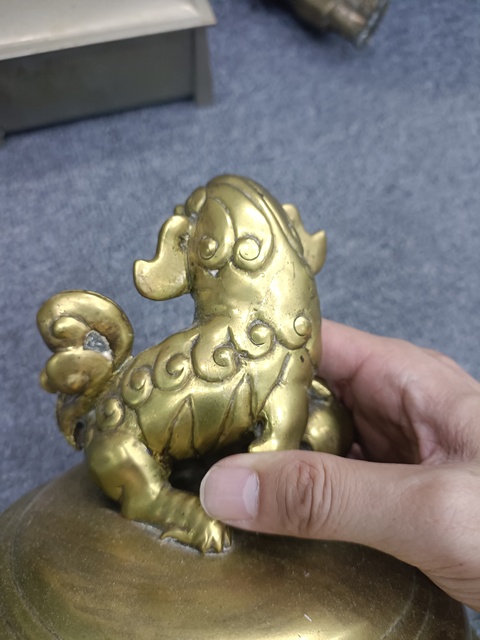 古玩銅器熏爐真品鑒賞圖