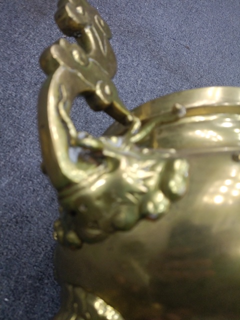 古玩銅器熏爐真品鑒賞圖