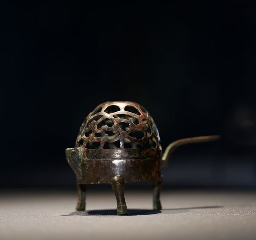 古玩銅器熏爐真品鑒賞圖