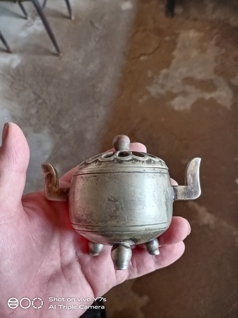 古玩銅器銅爐真品鑒賞圖