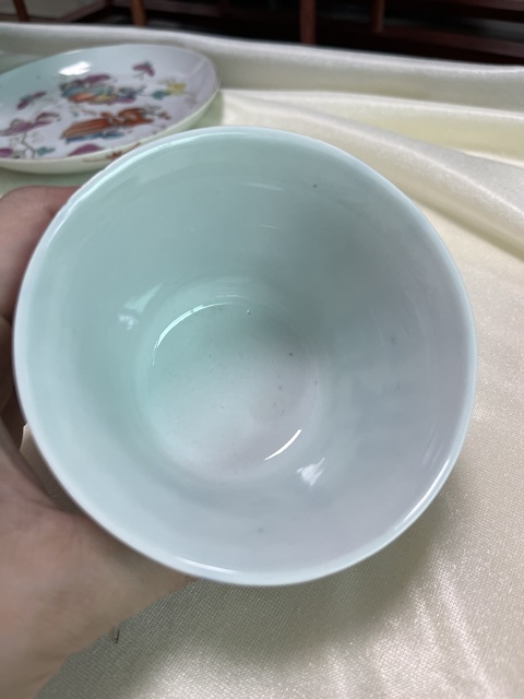 古玩陶瓷青花杯真品鑒賞圖
