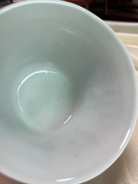 古玩陶瓷青花杯真品鑒賞圖