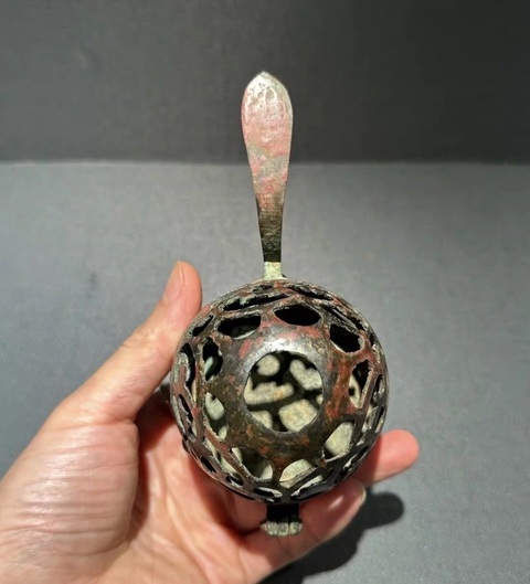古玩銅器熏爐真品鑒賞圖