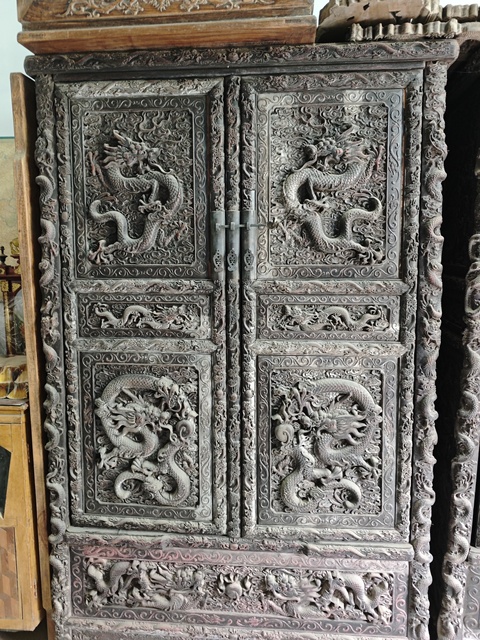 古玩雜項(xiàng)龍柜真品鑒賞圖